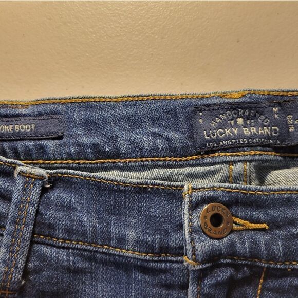 Lucky Brand " Brooke Boot " Women's 8/29 jeans Pre-owned - Picture 3 of 5
